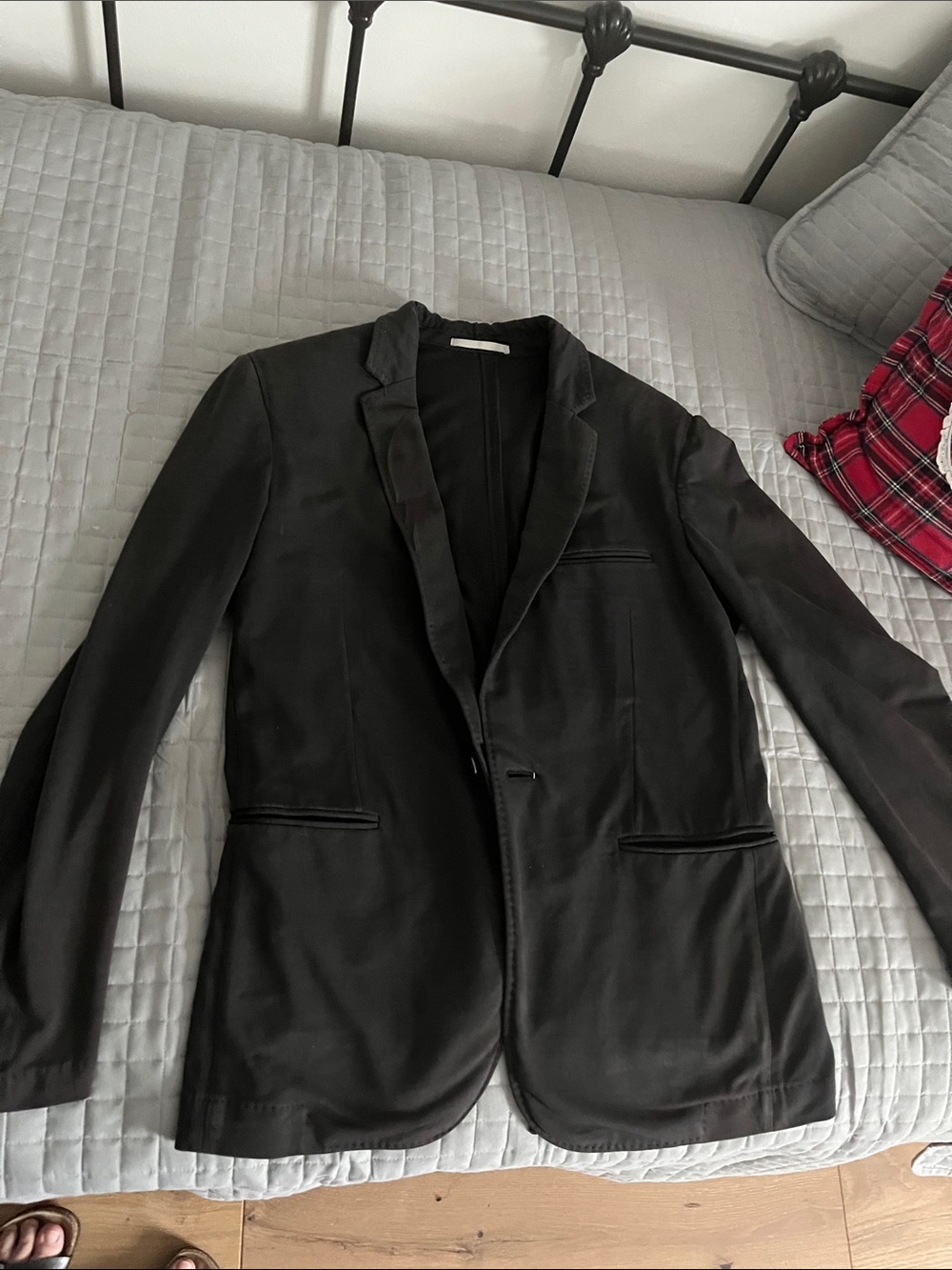 Chocolate Brown Blazer - stretchy!